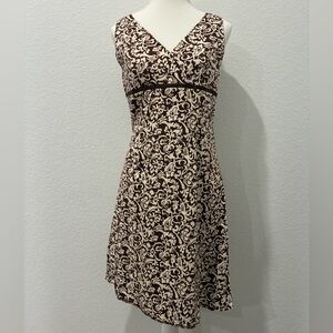 Prophecy | Brown and Cream Dress